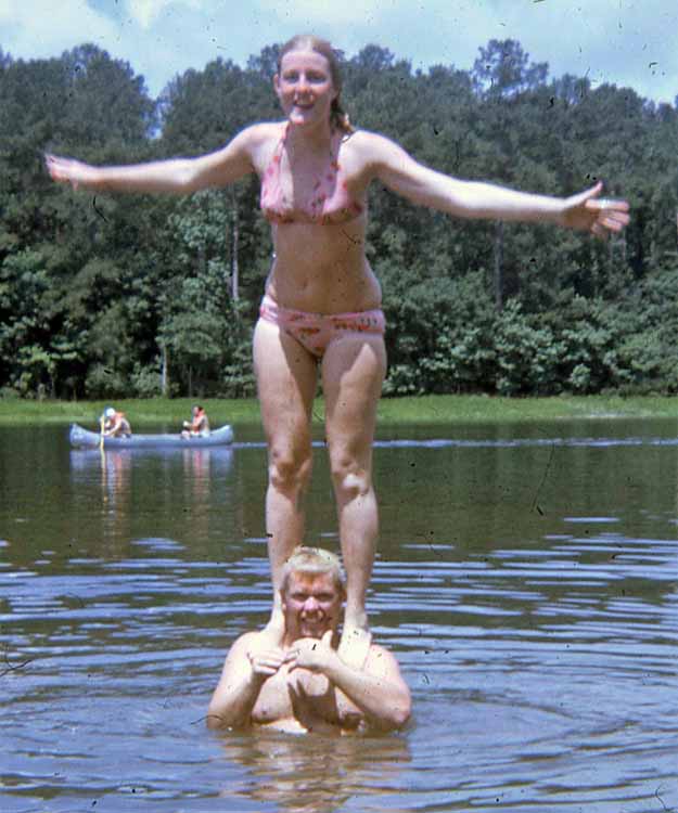 swimming